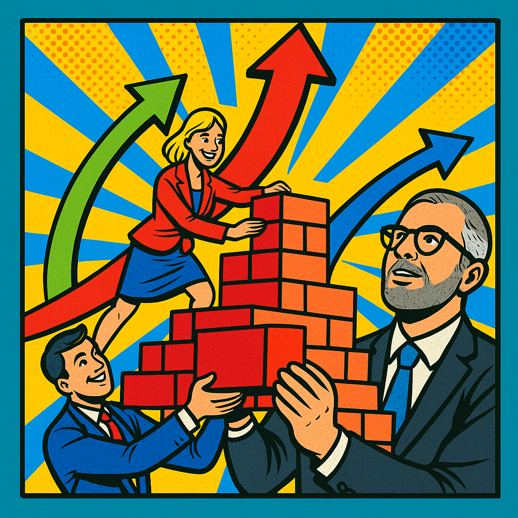 Illustration: Ausbau & Effizienzsteigerung