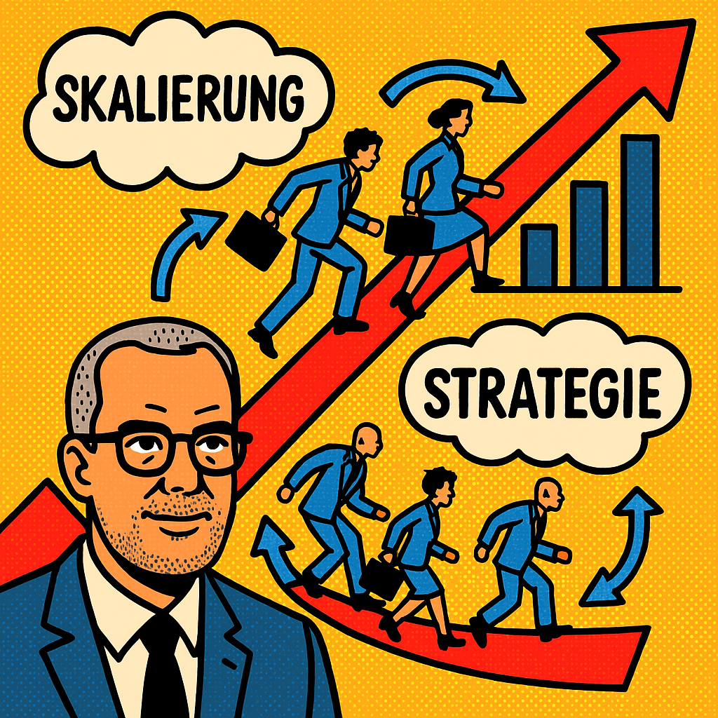 Illustration: Skalierung & strategische Steuerung